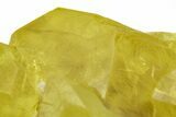 Striking Sulfur Crystal Cluster - Italy #207701-2